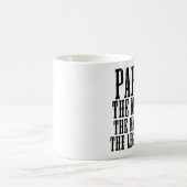 Papa der Mann, der Mythos der Legende Kaffeetasse (Mittel)