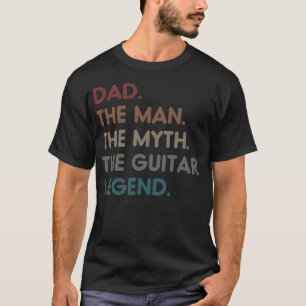 Papa der Mann der Mythos die Gitarren-Legende T-Shirt