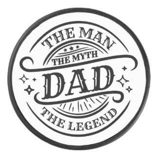 Papa - Der Mann, der Mythos, die Legende Eishockey Puck