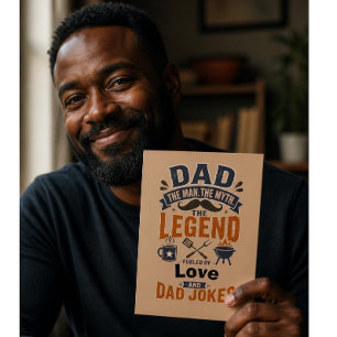Papa Der Mann Der Mythos Die Legende Feiertagskarte