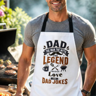 Papa Der Mann Der Mythos Die Legende Schürze