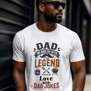 Papa Der Mann Der Mythos Die Legende T-Shirt