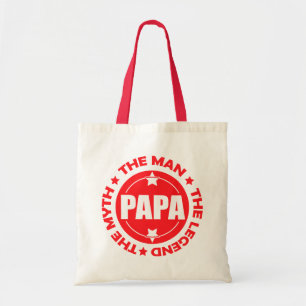 Papa. Der Mann. Der Mythos Die Legende. Tragetasche
