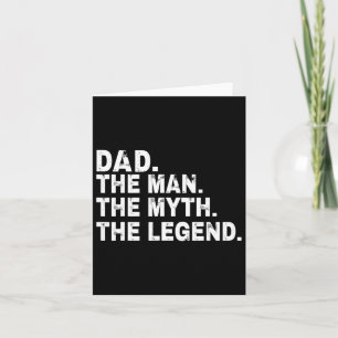 Papa Der Mann Der Mythos Die Legende Vatertagsgesc Karte
