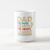 Papa Der Mann Der Mythos Die Wanderlegende Kaffeetasse (Mittel)