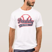 Papa der Rookie-Eltern-Party T-Shirt (Vorderseite)
