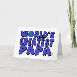 Papa der Welt Karte