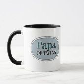 Papa der Zwillinge Tasse (Links)