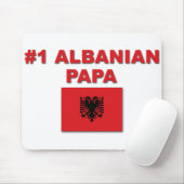 Papa des Albaner-#1 Mousepad (Mit Mouse)