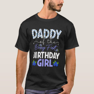 Papa des Berry First Birthday Sweet Blueberry T-Shirt