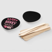 Papa des Berry Sweet eine Erdbeere Geburtstag Fächer (Non-assembled)