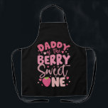 Papa des Berry Sweet eine Erdbeere Geburtstag Schürze<br><div class="desc">Papa des Berry Sweet eine Erdbeere zum ersten Geburtstag</div>