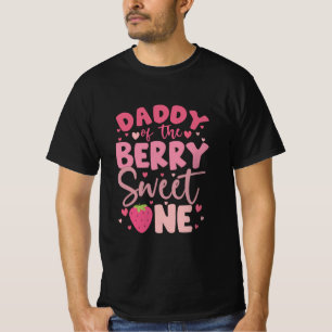Papa des Berry Sweet eine Erdbeere Geburtstag T-Shirt