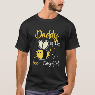 Papa des Bienentag-Mädchens Geburtstagsfeier T-Shirt