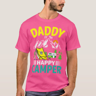 Papa des Camper-Vaters 1. Geburtstag Familien-Camp T-Shirt
