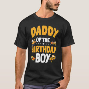 Papa des Geburtstags der Bauarbeiter T-Shirt