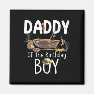 Papa des Geburtstagsjungen Angels Geburtstag Famil Magnet