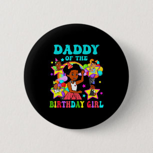 Papa des Geburtstagsmädchens Gracie rosa Puppenfam Button