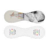 Papa des niedlichen Ersten Vaters | FotoCollage Baseball (Paneele)