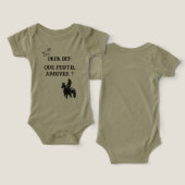 Papa dit: Que peut-il arriver? (Design Vorderseite & Rückseite)