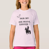 Papa dit: Que peut-il arriver? T-Shirt (Vorderseite)