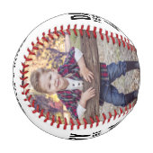 Papa du bist das tapferste Foto des Vaters am 2. T Baseball (Vorderseite Links)