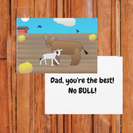 Papa Du bist der Beste Keine-Faust-Father's-Day Karte