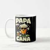 Papa, du bist der Hammer lustiger spanischer Bier- Kaffeetasse (Links)