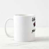 Papa, du bist klassisch Chevrolet Corvette Stingra Kaffeetasse (Links)