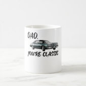 Papa du bist klassisch Oldsmobile Cutlass Supreme Kaffeetasse (Mittel)