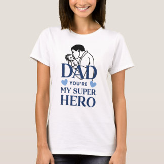 Papa, du bist mein Superheld T-Shirt