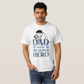 Papa, du bist mein Superheld T-Shirt (Vorne ganz)