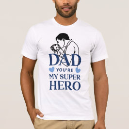 Papa, du bist mein Superheld T-Shirt