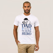 Papa, du bist mein Superheld T-Shirt (Vorne ganz)