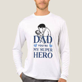 Papa, du bist mein Superheld T-Shirt Tri-Blend Shirt
