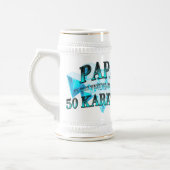 Papa du bist wertvoller als ein 50 Karäter Bierglas (Links)