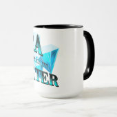 Papa du bist wertvoller als ein 50 Karäter Tasse (VorderseiteRechts)