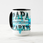 Papa du bist wertvoller als ein 50 Karäter Tasse (Vorderseite Links)