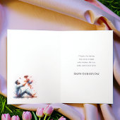 Papa, du machst meine Welt glücklich Vatertag Karte