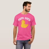 Papa Duck Funny Duck Lover Duck Hunting Father'S D T-Shirt (Vorne ganz)