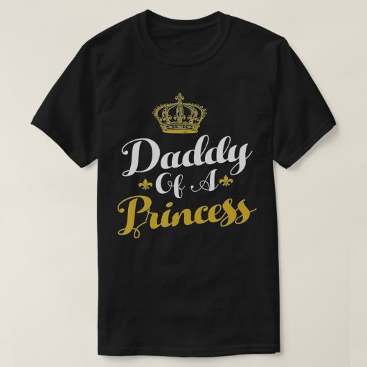 Papa eines Shirts der Prinzessin (Design vorne)