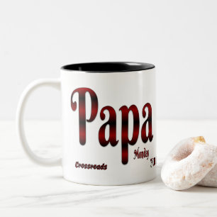 Papa Elegua Zweifarbige Tasse