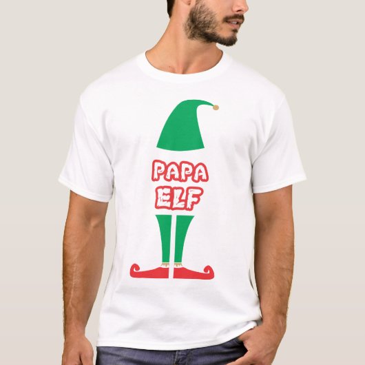 PAPA ELF CHRISTMAS SHIRT (Vorderseite)