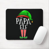 Papa Elf Family Matching Group Weihnachtsgeschenk Mousepad (Mit Mouse)