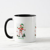“Papa Elf Magic in Every Sip” Tasse (Links)