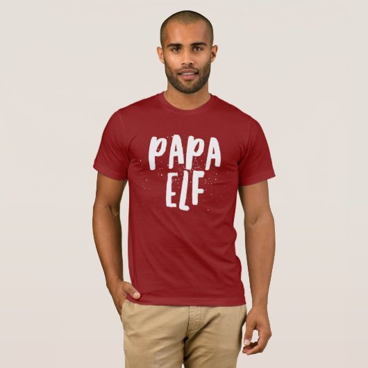 Papa-Elf T-Shirt (Vorne ganz)