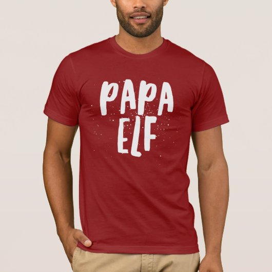 Papa-Elf T-Shirt (Vorderseite)