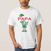 Papa Elf T-Shirt (Vorderseite)