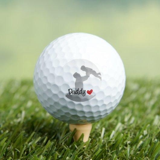 Papa, erster Vatertag, erster glücklicher Vater Golfball (Insitu T-Shirt)