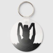 Papa, erster Vatertag, erster glücklicher Vater Schlüsselanhänger (Rückseite)